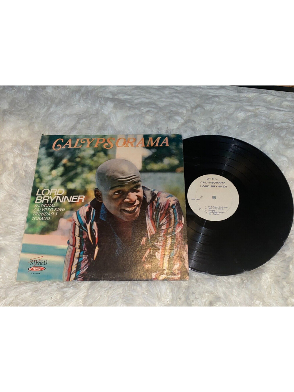 LORD BRYNNER Calypsorama - 1968 LP - WIRL 1054 - Calypso - white labels - reggae
